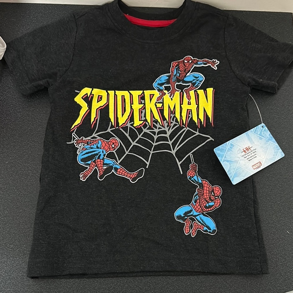 Marvel Spider-Man Black T-Shirt